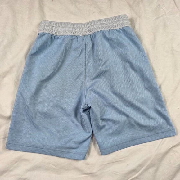 Nike Dri Fit Boys Medium Blue White Athletic Shorts Standard Fit Activewear - Picture 2 of 10